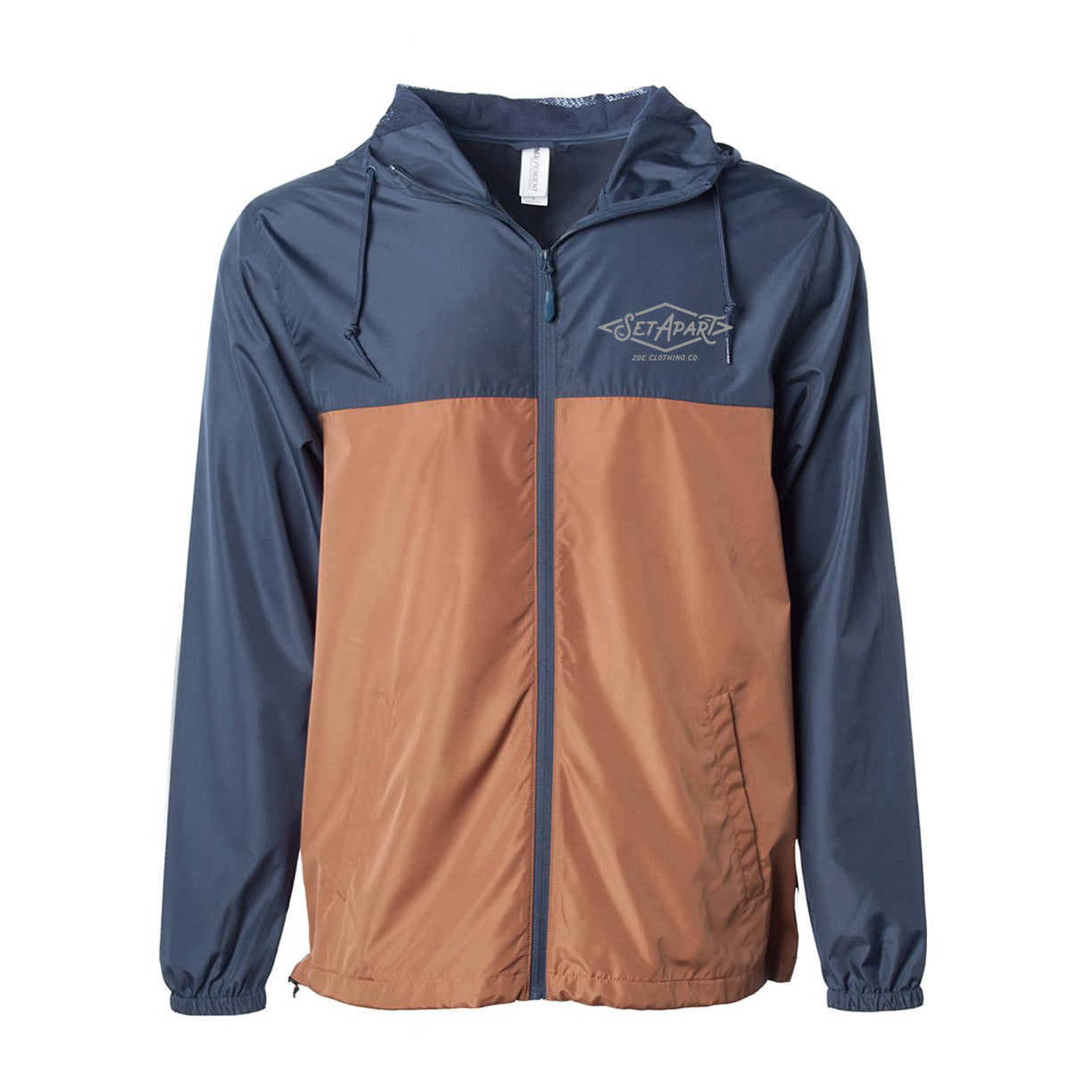 Windbreaker Navy/Orange