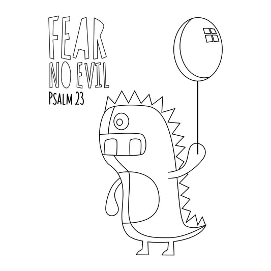 Fear No Evil Balloon